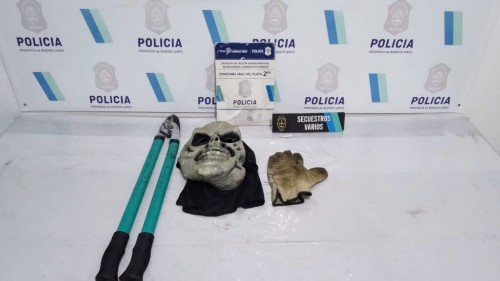 Robó una batería, golpeó la puerta de un vehículo con un tijera y terminó aprehendido