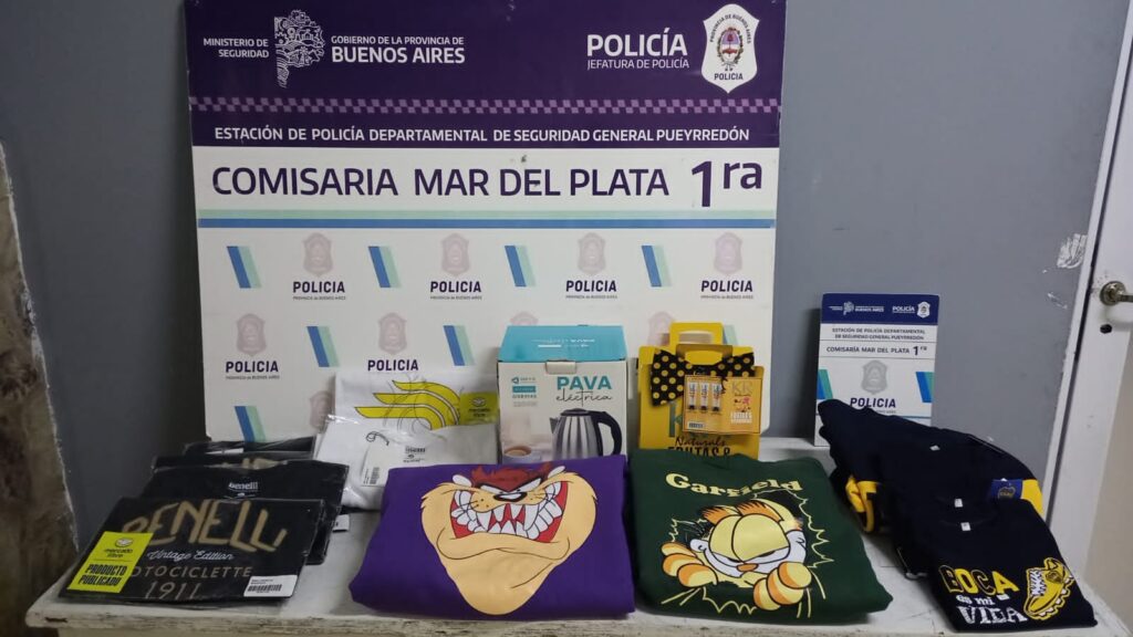 Una pareja robó en un local céntrico y terminó aprehendida: cuentan con frondosos antecedentes penales
