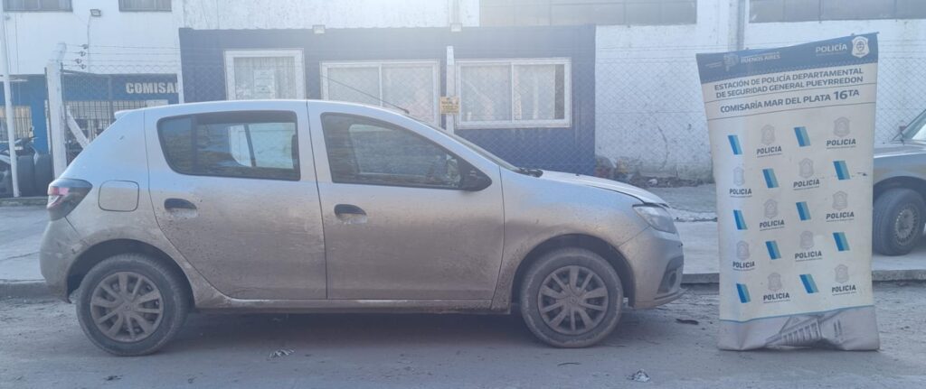Circulaba con un auto robado en Quilmes y terminó en Batán