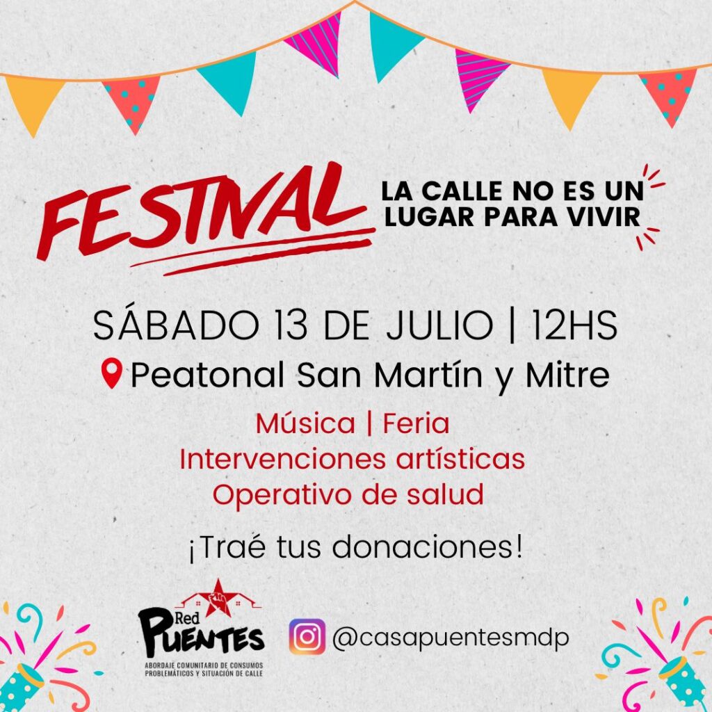 Festival de Casa Puentes: La calle no es un lugar para vivir