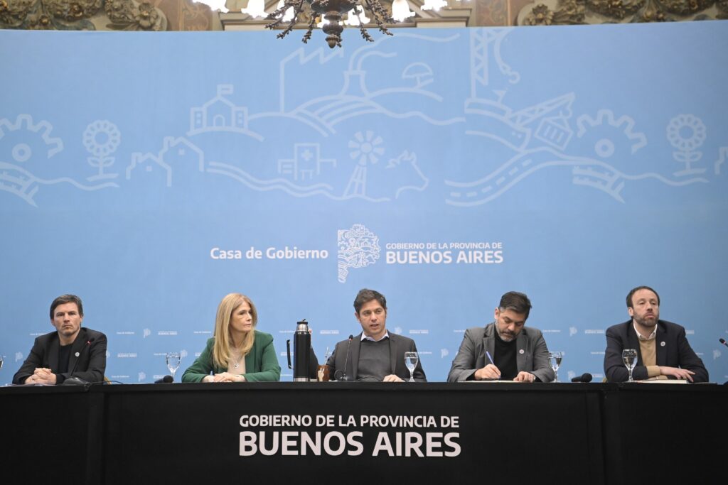 Kicillof anunció un proyecto de ley para crear el Régimen Provincial de Fomento de Inversiones Estratégicas