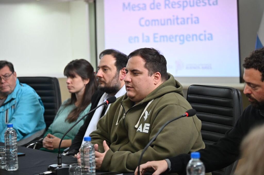 Provincia lanzó una mesa de respuesta comunitaria en la emergencia