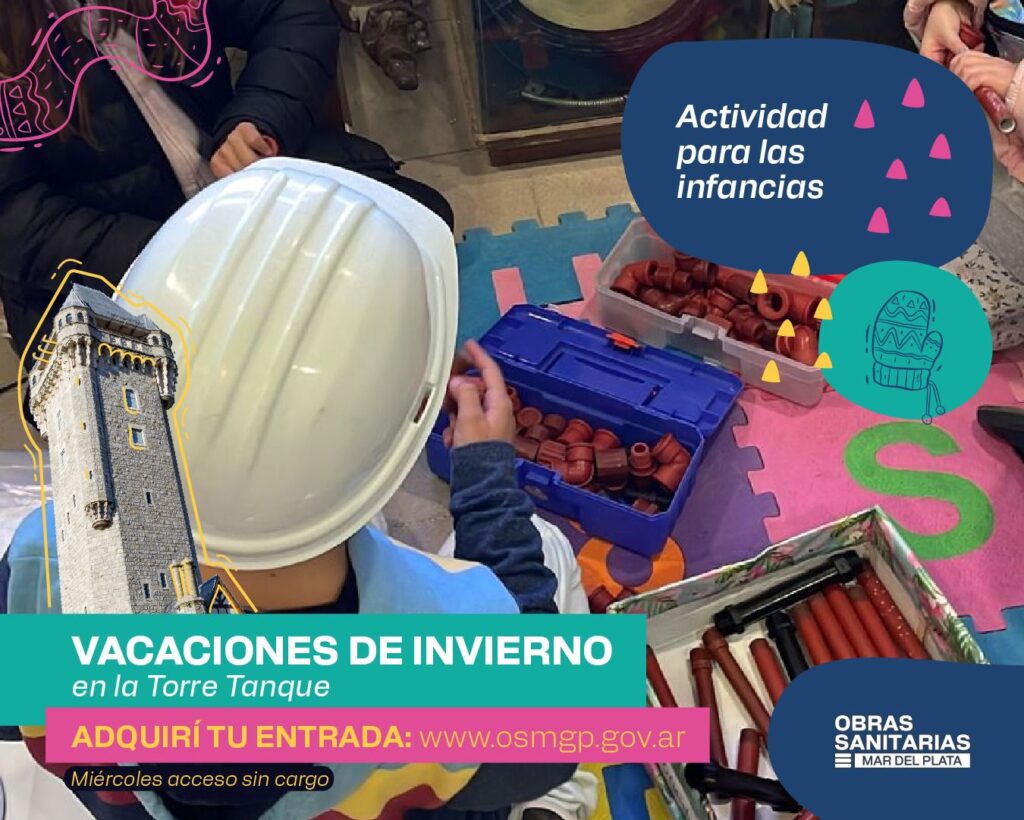 Juegos y visitas guiadas: la propuesta de Torre Tanque en vacaciones de invierno