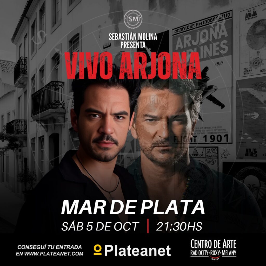 El show más grande de Argentina dedicado a Arjona llega a Mar del Plata