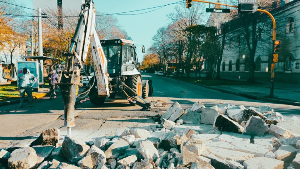 El Municipio avanza con obras viales en más de 10 frentes de trabajo simultáneos