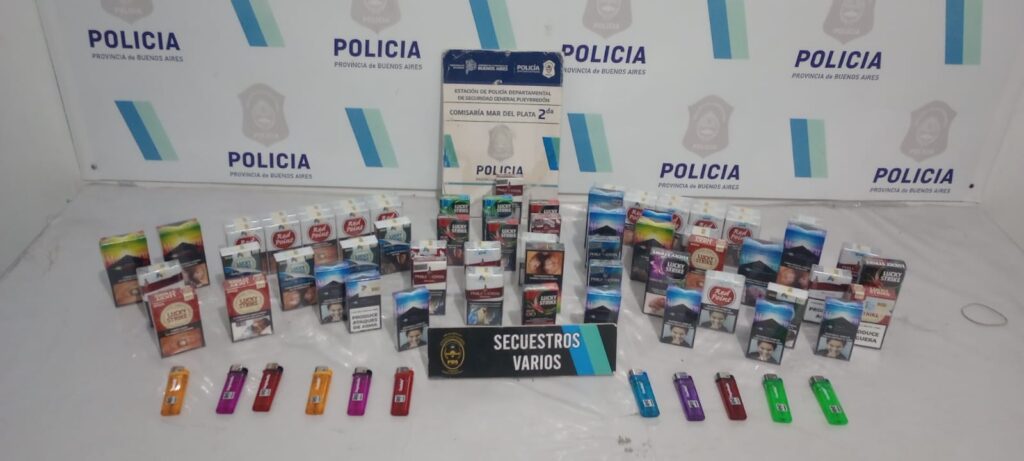 Rompió una vidriera y robo un kiosco pero terminó aprehendido