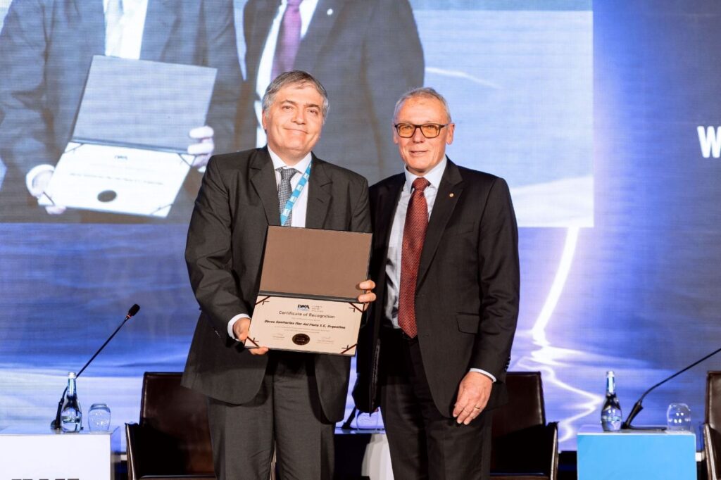 OSSE volvió a ser reconocida como empresa climáticamente inteligente