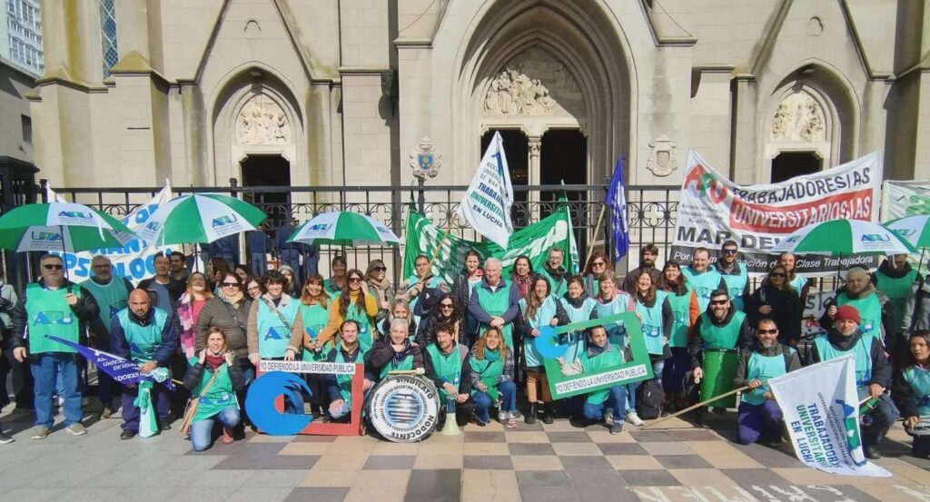 Confirmaron otras 48 horas de paro no docente en la Universidad Nacional de Mar del Plata