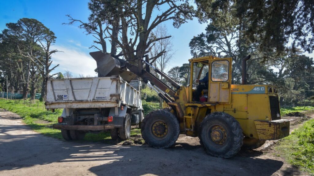 El Municipio reparó más de 70 cuadras en el Puerto y la zona Sur