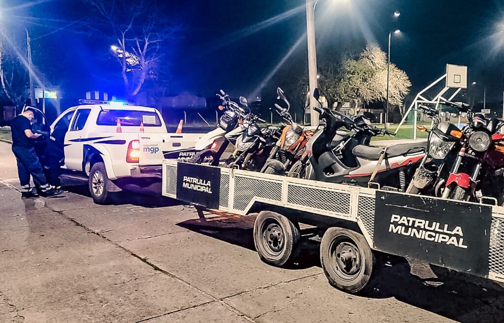 Secuestraron más de 250 motos por distintas infracciones