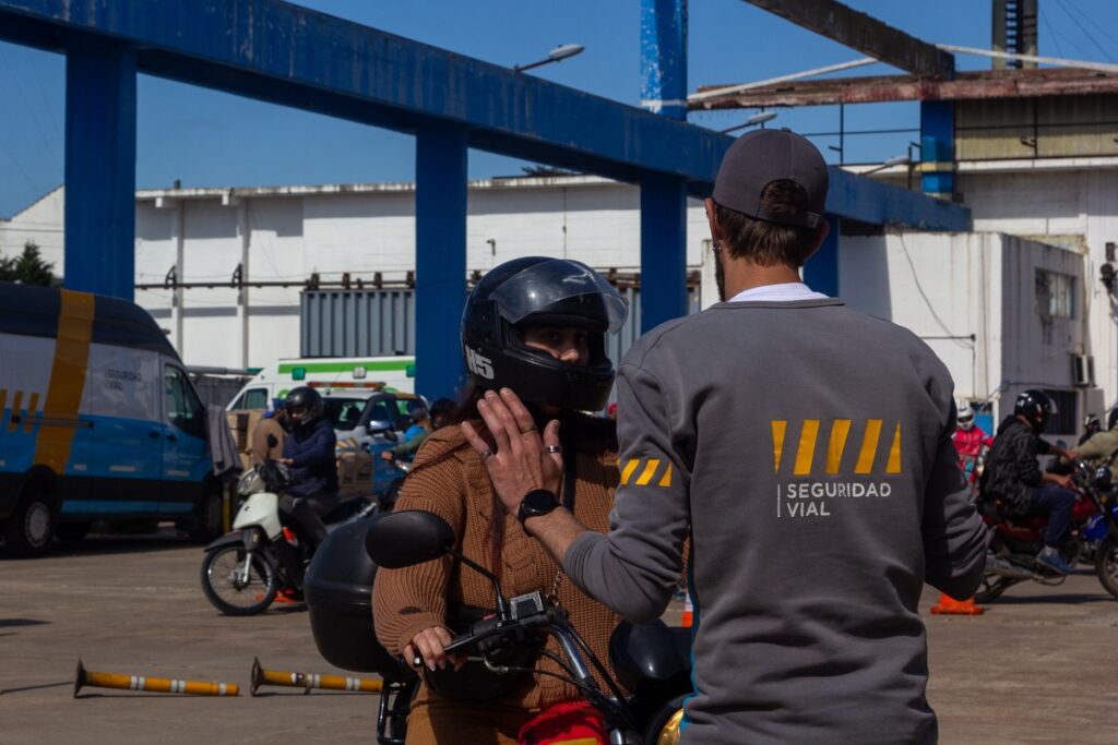 Se llevó adelante un curso de capacitación de conducción segura de motos