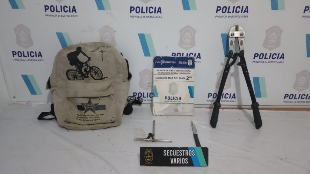 Dos menores entraron a robar a una cochera y terminaron aprehendidos