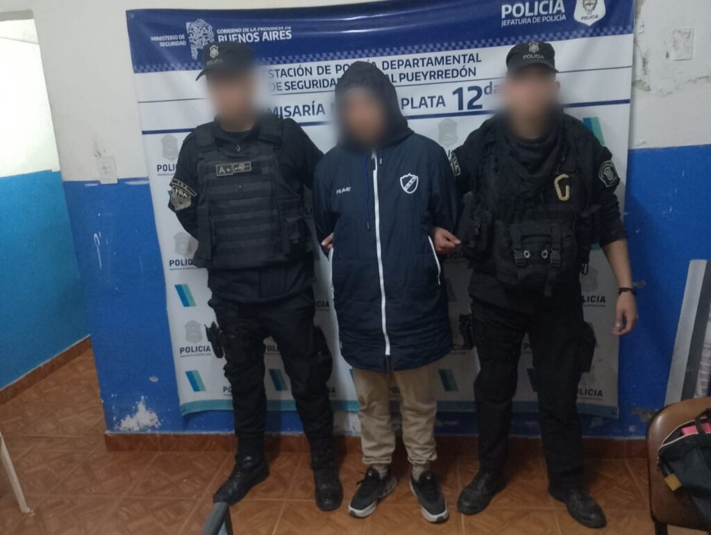 Atacó a su pareja y terminó aprehendido