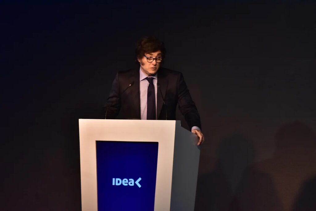 Milei a los empresarios en Idea: «Ustedes son los responsables de su futuro, el Estado no se va a ocupar de nada»