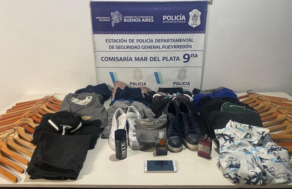 Robaba comercios de ropa, joyerías y ópticas: terminó en Batán
