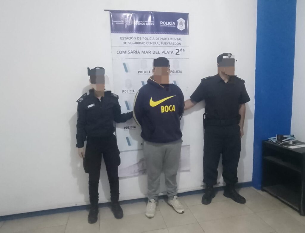 Robó un televisor tras romper una reja y terminó aprehendido
