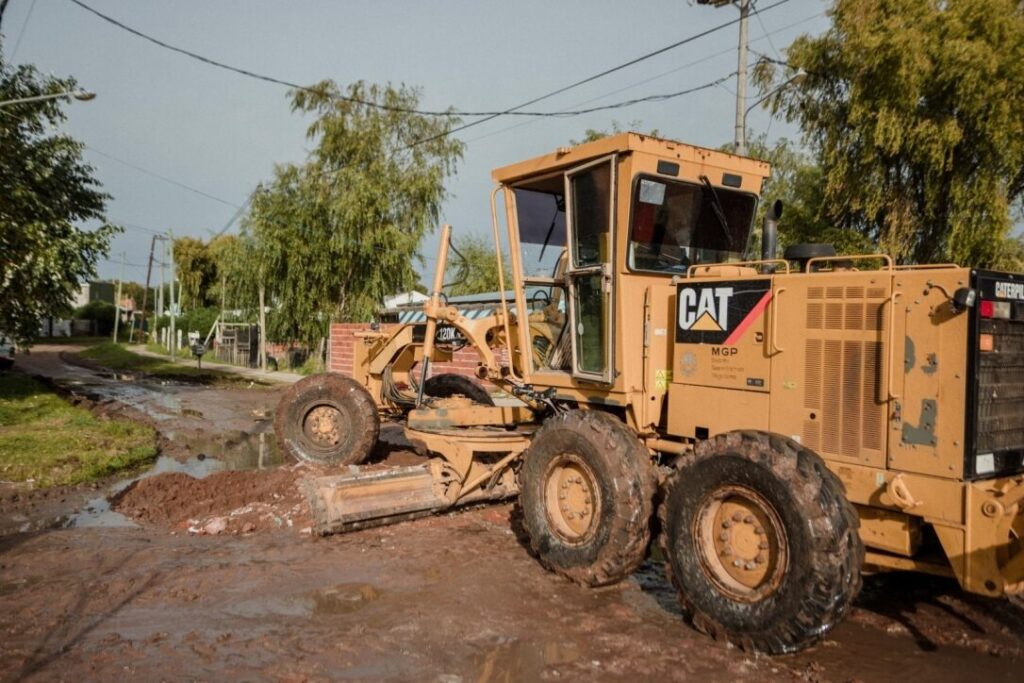 La Municipalidad reparó más de 100 cuadras en el Puerto y la zona sur