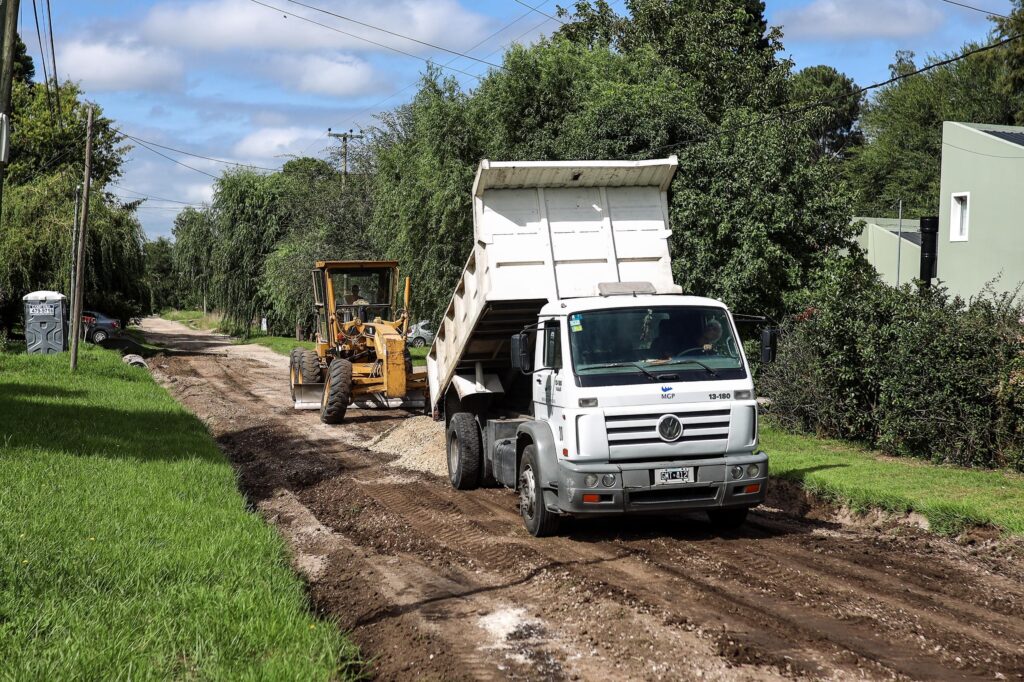 La Municipalidad reparó más de 50 cuadras en Sierra de los Padres