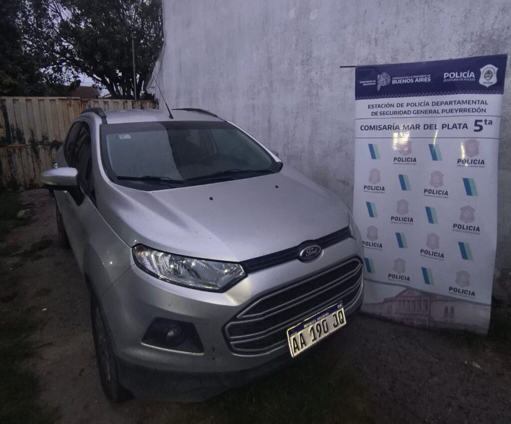 Circulaba con una camioneta robada en La Matanza el año pasado