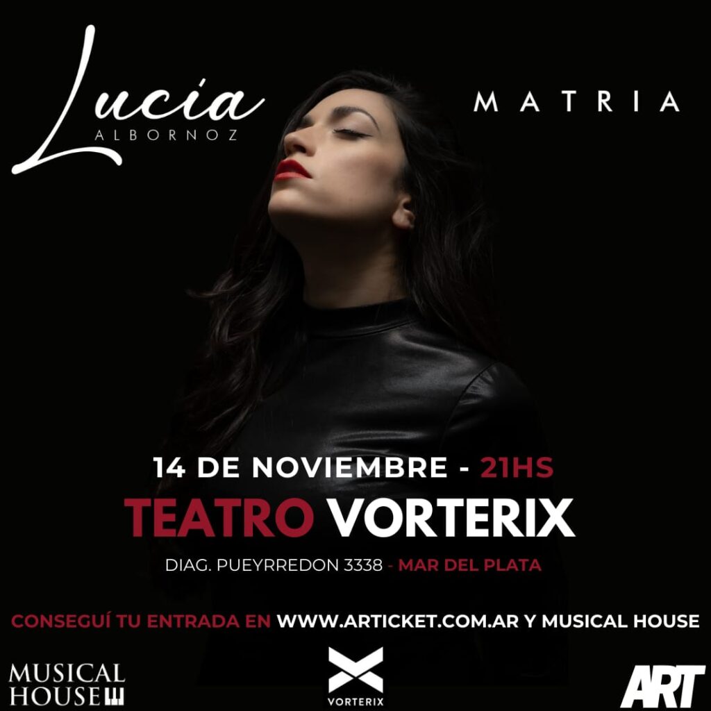 Lucía Albornoz presenta “Matria”
