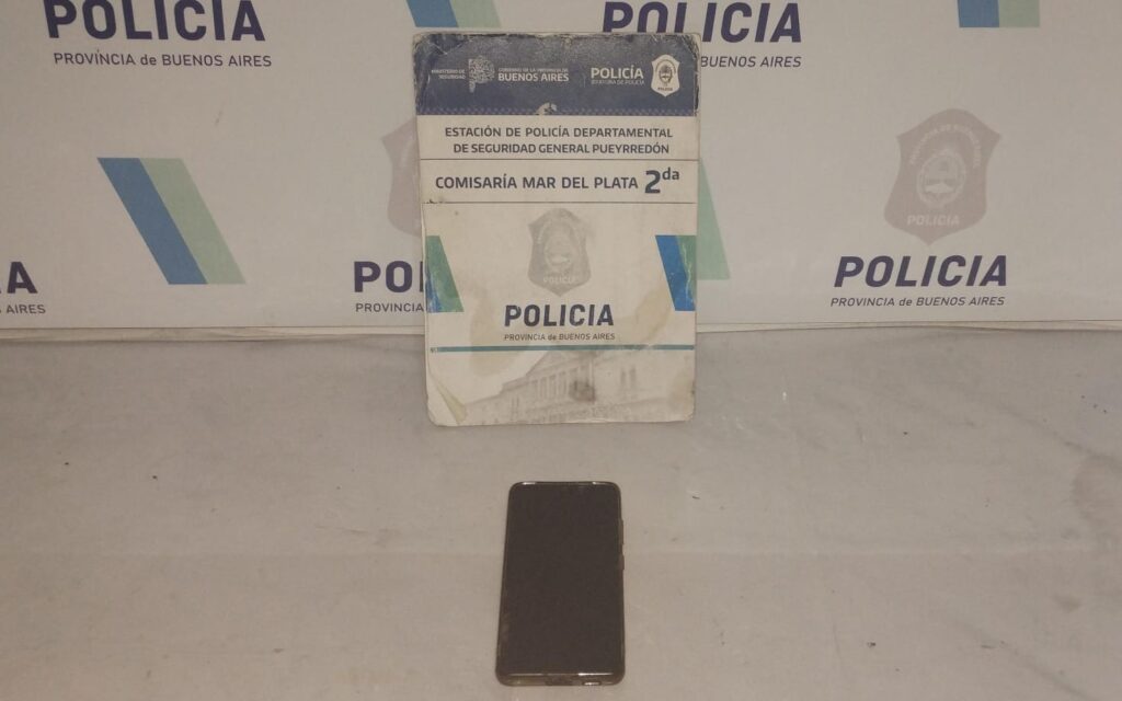 Menor de edad robó un teléfono a mano armada en Plaza Rocha y terminó aprehendido
