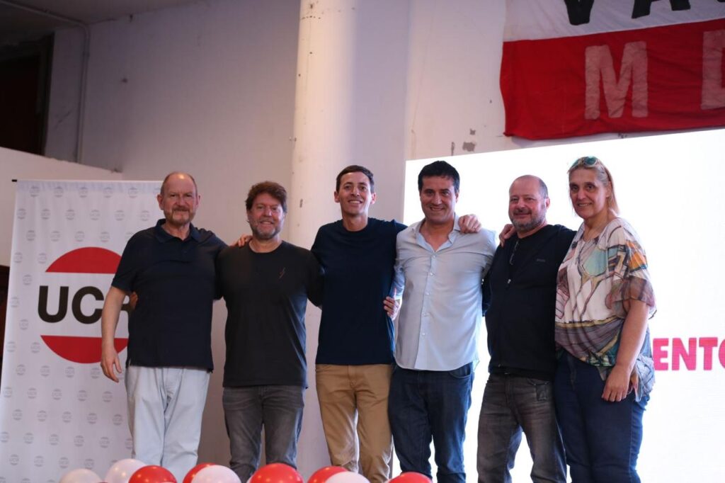 La UCR Bonaerense homenajeo a Raúl Alfonsín en un acto en Mar del Plata con Abad de anfitrión