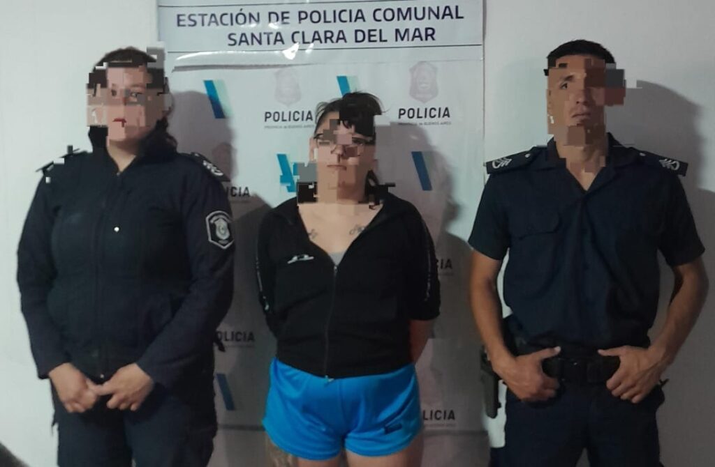 Agredió a sus vecinos y le voló un diente a una mujer: aprehendida