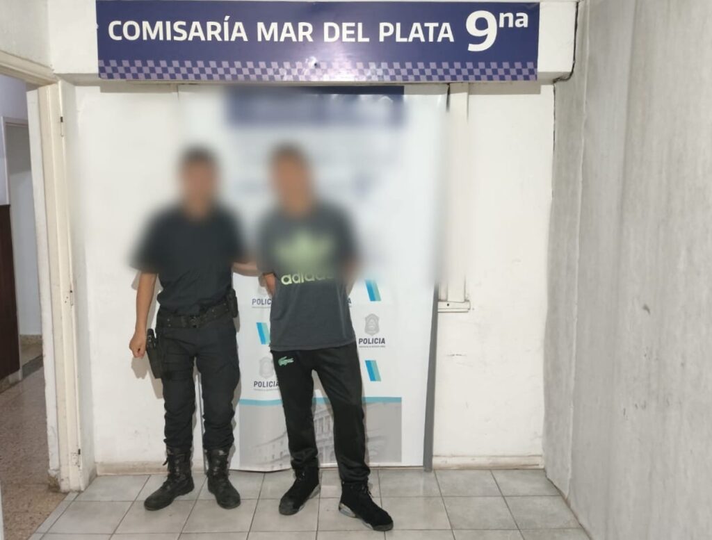 Peligros delincuente terminó aprehendido tras entrar a robar en una obra en construcción