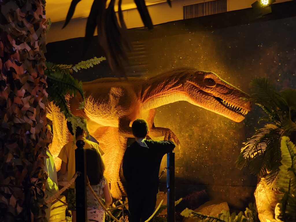 Viven Dinosaurios, la atracción favorita de marplatenses y turistas