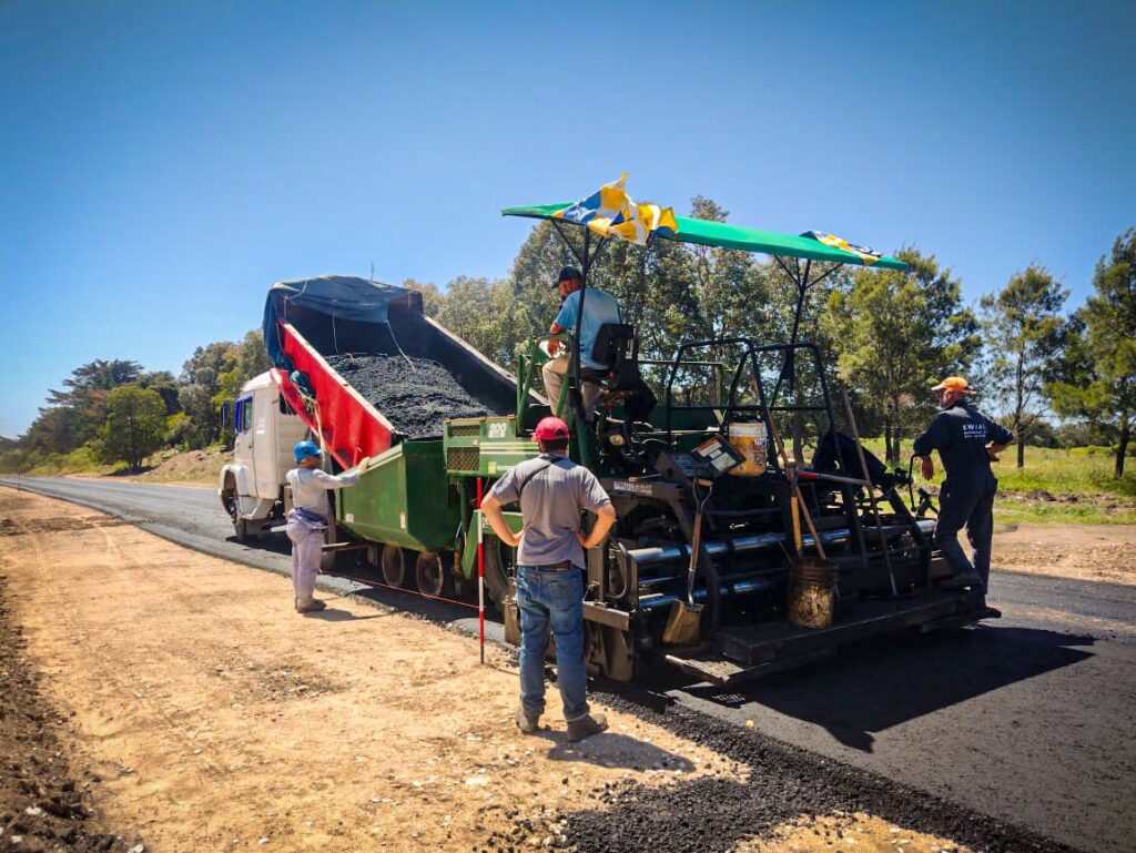 El Municipio avanza con obras viales en la zona sur de la ciudad