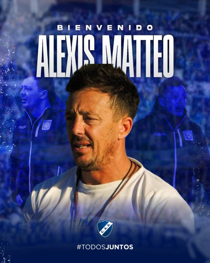 Alexis Matteo es el nuevo DT de Alvarado