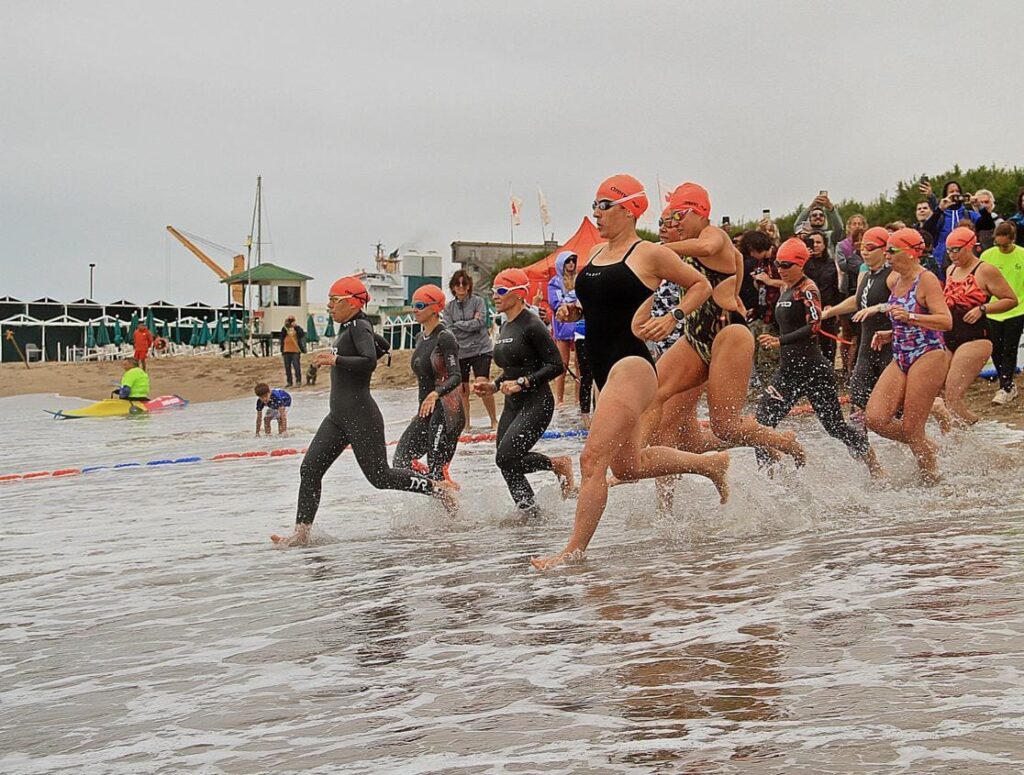 La Open Water ISS tuvo su debut en Mar del Plata