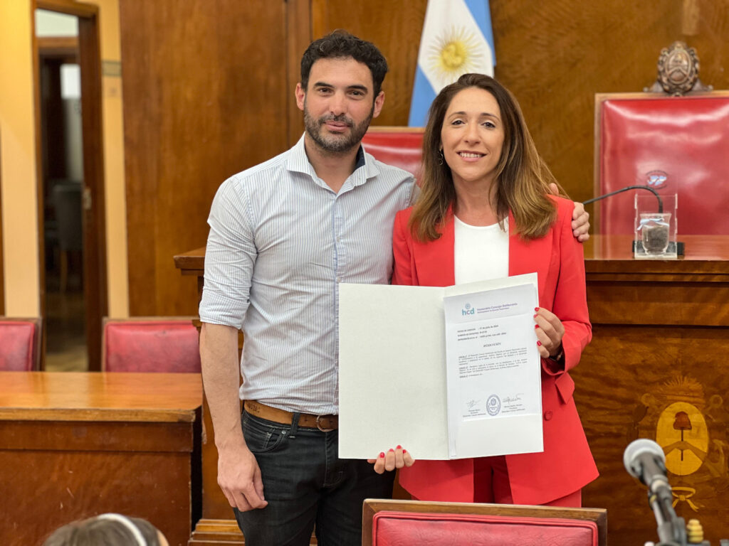 Dieron un reconocimiento a Anabela Miguens, marplatense destacada en el ámbito empresarial internacional