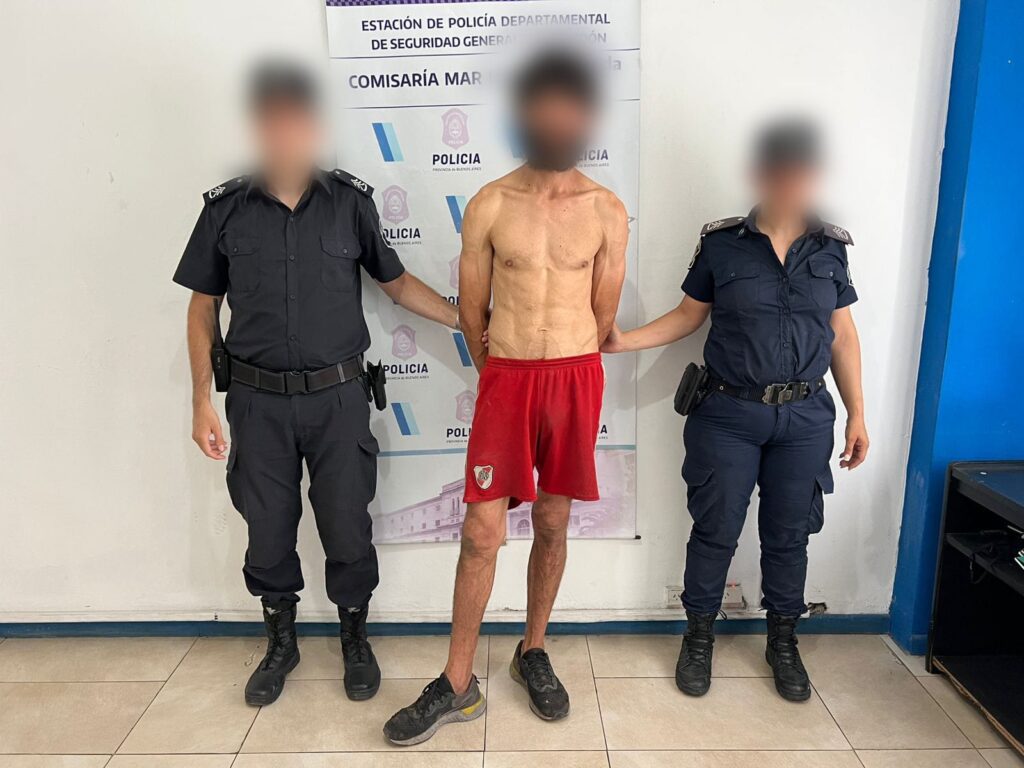 Cayó peligroso delincuente con frondosos antecedentes penales tras ocupar una casa en Plaza Mitre
