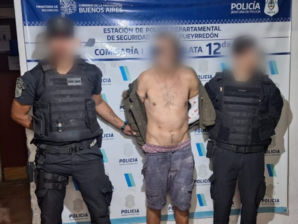 Discutió con su hermano, lo amenazó de muerte y lo cortó: terminó en Batán