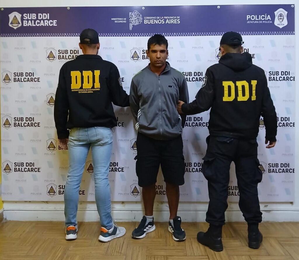 Quedó detenido un peligroso delincuente tras atacar a una mujer y robarle más de 200 mil pesos