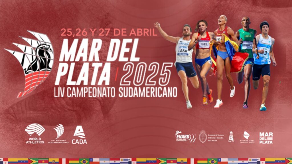 Mar del Plata volverá a ser sede de una gran competición internacional de atletismo
