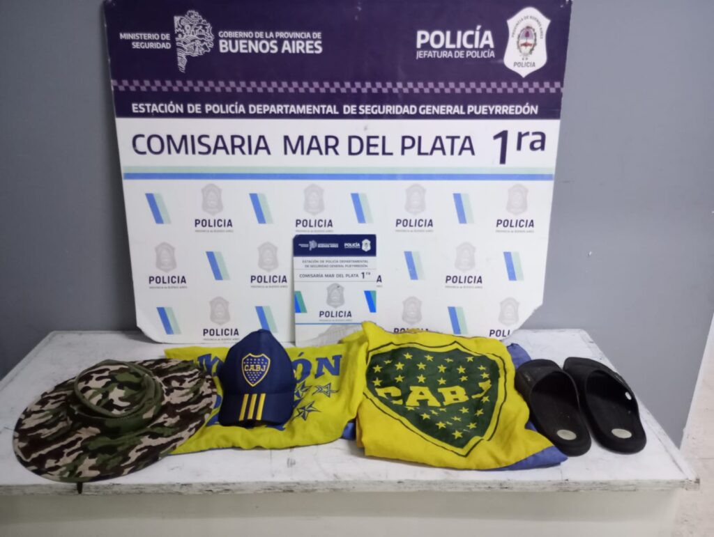 Abrió dos camionetas y robo varios objetos pero lo descubrieron y terminó aprehendido