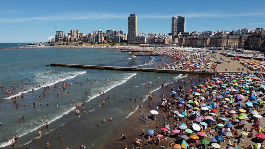 Más de 150.000 turistas pasaron por Mar del Plata durante el pasado fin de semana