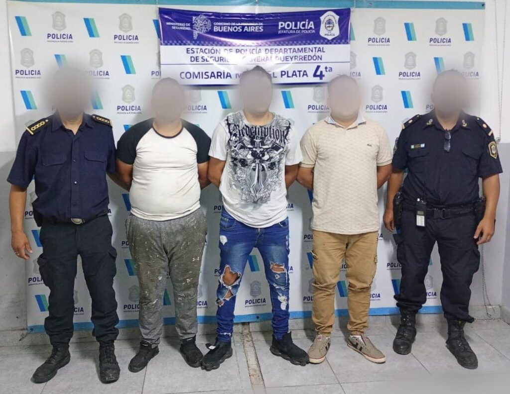 Video: tres aprehendidos tras desarticular una banda que se dedicaba a robar autos y vender sus partes