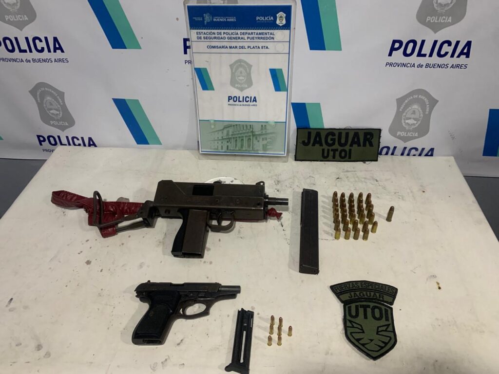 UTOI frustró un peligroso robo en Nuevo Golf: cuatro detenidos, armas y vehículos secuestrados
