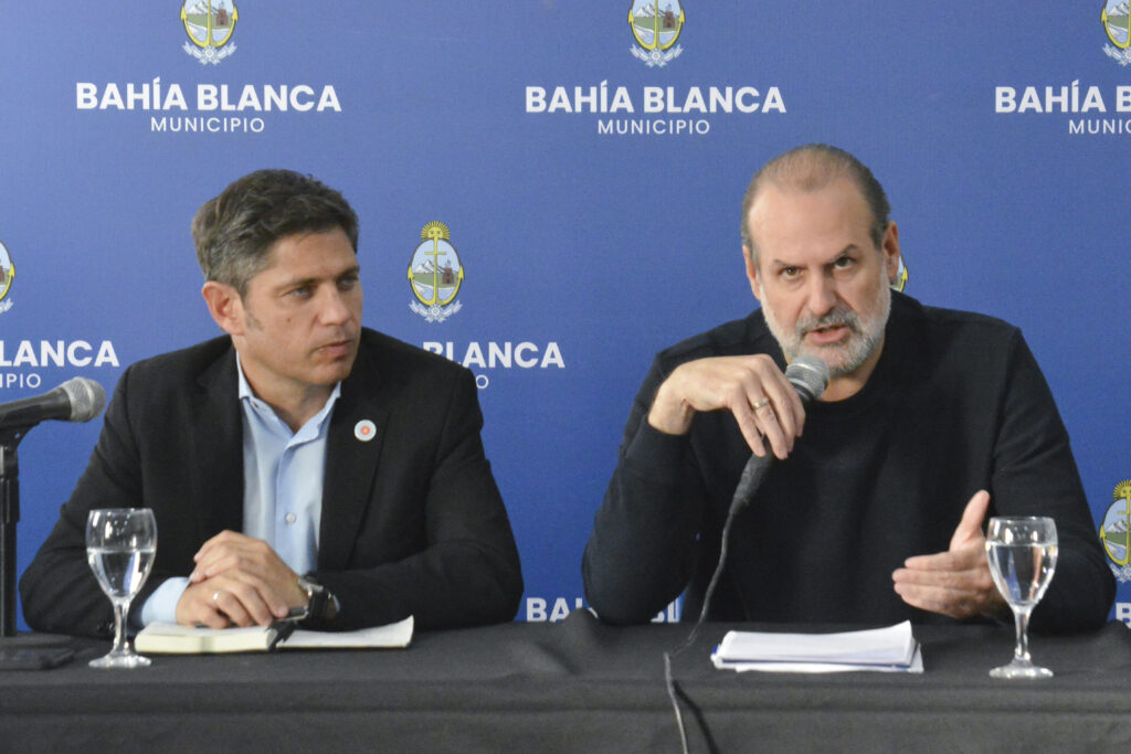 Kicillof anunció una inversión de $273.000 millones para avanzar con la reactivación de Bahía Blanca