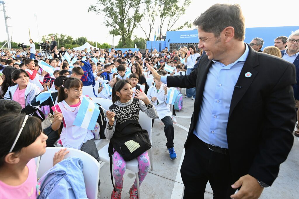 Kicillof encabezó el acto que dio inicio al ciclo lectivo 2025 en Provincia