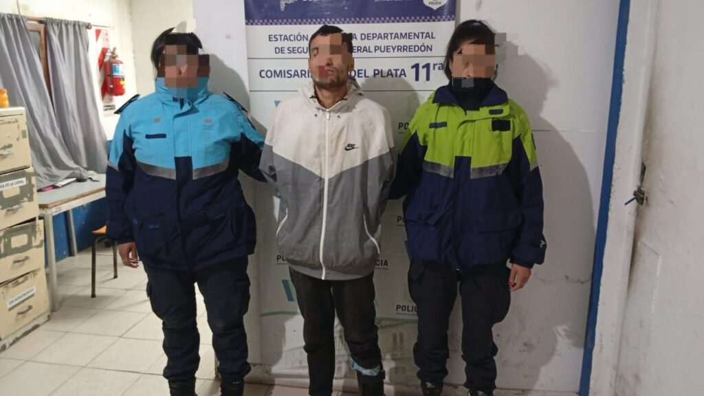 Rompió los vidrios de la casa de una mujer e intentó escapar de la policía pero terminó aprehendido