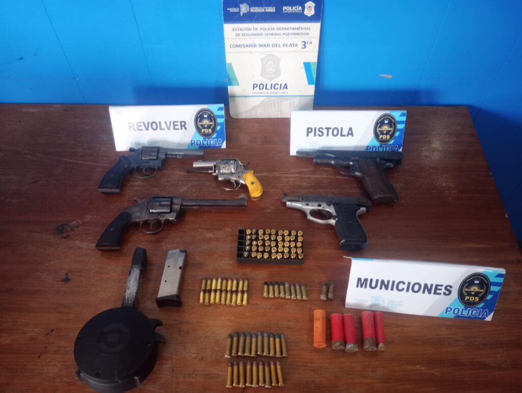 Tres aprehendidos tras la denuncia de un robo y secuestro de un arsenal