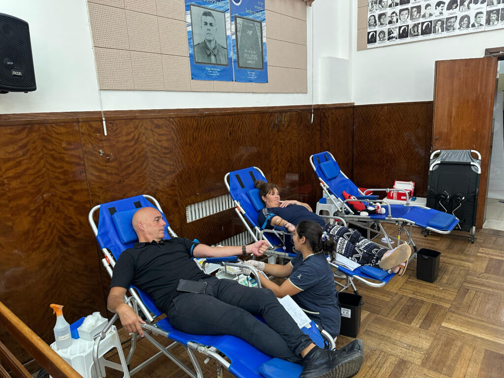 Se realizó otra jornada de donación de sangre en el Concejo Deliberante
