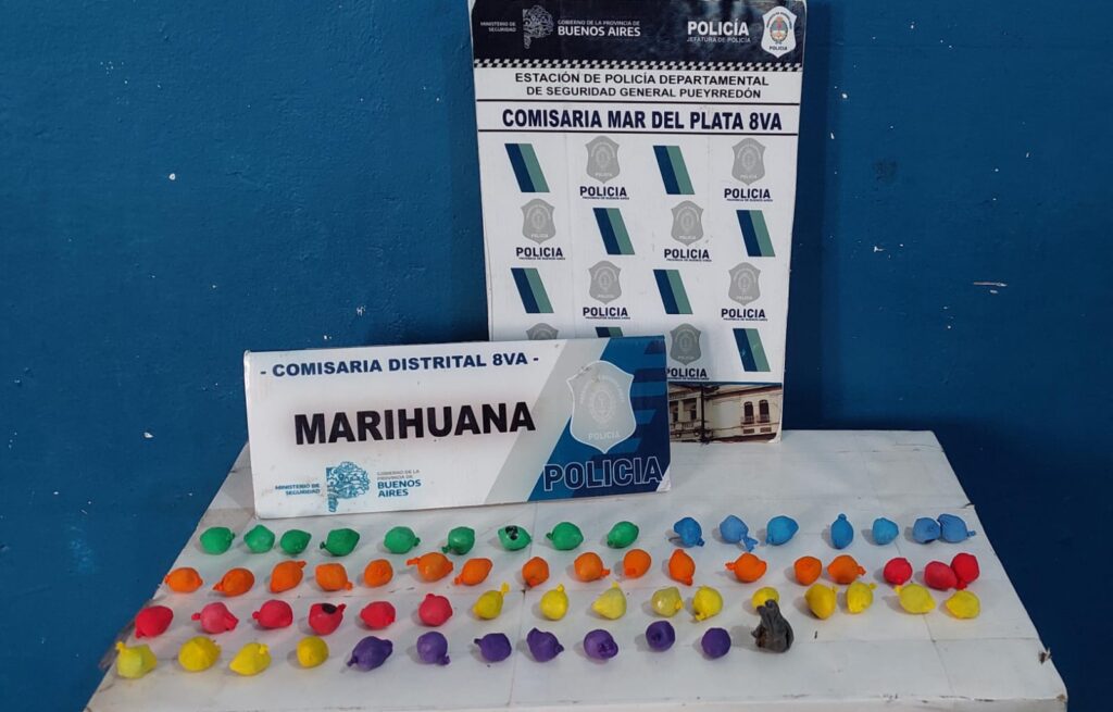 Quiso ingresar a la cárcel de Batán con 61 envoltorios con marihuana