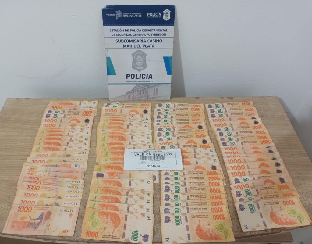 Robó casi cien mil pesos a un hombre en el Casino y fue aprehendido pero recuperó su libertad