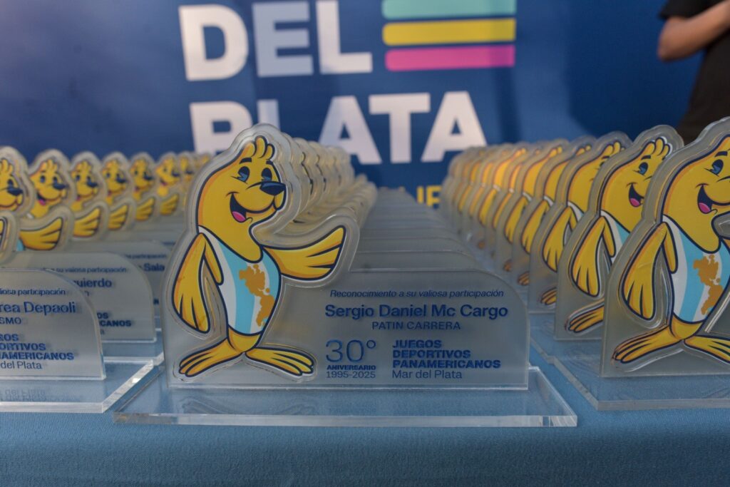 Mar del Plata celebró el 30° aniversario de los Juegos Panamericanos