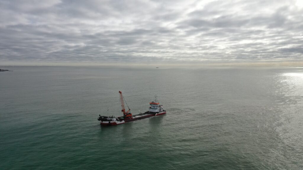 Avanza el dragado del puerto de Mar del Plata y ya se completó más de la mitad de la obra